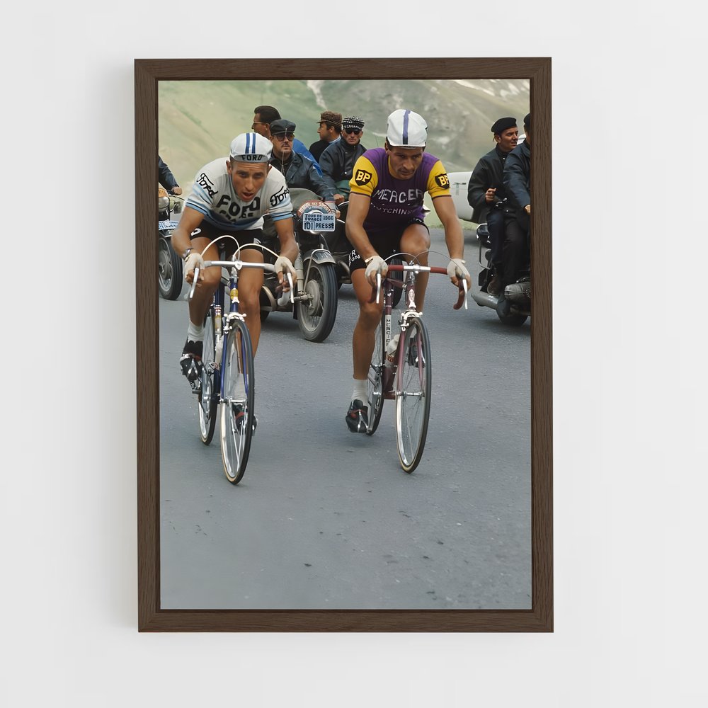 Poster Jacques de anquetil – affiche Cyclisme (vue 5)